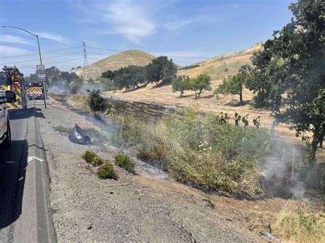 Three separate fires break out on 680 north, cause unknown