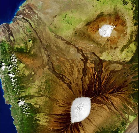 Three storms have dumped snow on Mauna Loa and …