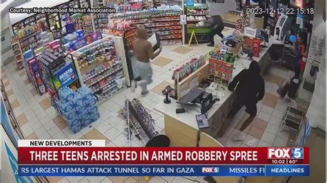 Three teens arrested in connection to series of convenience store robberies