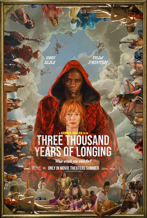 Three thousand years of longing full movie. Watch Three Thousand Years of Longing full movie online. 123movies - A lonely and bitter British woman discovers an ancient bottle while on a trip to Istanbul and unleashes a djinn who offers her three wishes. Filled with apathy, she is unable to come up with one until his stories spark in her a desire to be loved. 