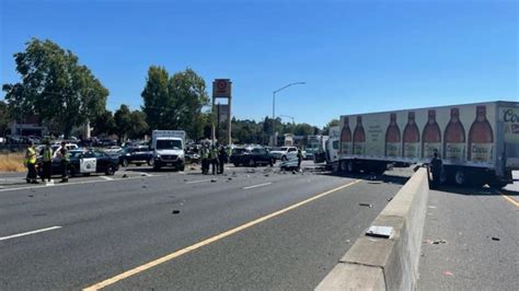 Three vehicles involved in major accident on I-80 in Vallejo