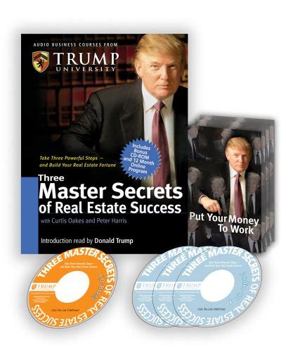 Read Three Master Secrets Of Real Estate Success With Cdrom With Workbook And Trump Cards By Curtis Oakes