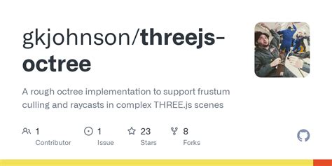 Threejs octree. js at otnode-mess &middot; EliasHasle/three.  Jan 13, 2023 · 必须的引入的�...