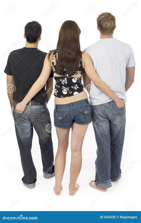 Threesome 2 male 1 female
