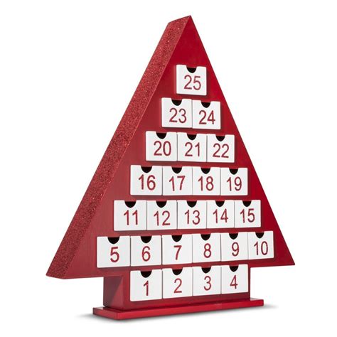 Threshold™ Red Christmas Tree Advent Calendar Christmas tree advent