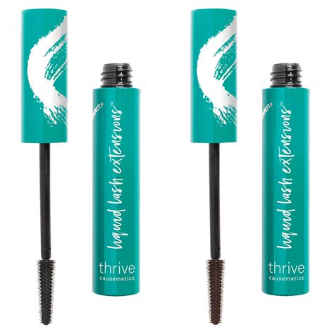 Thrive causemetics mascara. Thrive Causemetics® ... ™️ in shade Shenna or Infinity Waterproof™️ Eyeshadow Stick in shade Tamala or Liquid Lash™️ Extensions Mascara in shade Donna on thrivecausemetics.com. Offer valid from 3/9/24 12:01 AM PT through 3/10/24 11:59 PM PT. No code required. Discount not applicable when purchasing recurring orders or e-gift cards. 