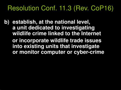 Through Resolution Conf. 12.11