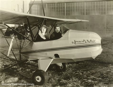 Throwback Thursday Photo, The Lincoln Playboy Airplane