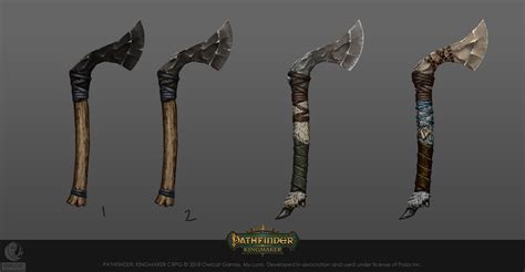Throwing axes pathfinder. Pick axes are used as tools for landscaping, breaking up hard surfaces and as farming implements. A pick axe consists of a handle and a head made of metal that has both a pointed a... 