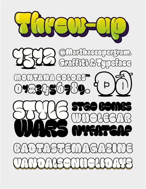 Throwup Font Font Download