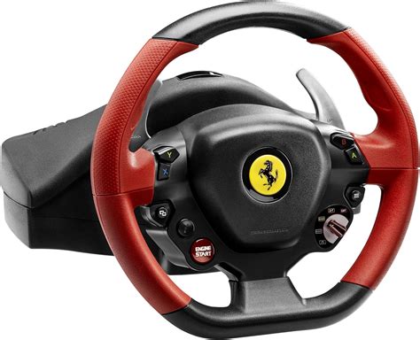 The Thrustmaster 458 Spider wheel is so basic, it does not even have Steering sensitivity in-game. Fixed 270 degrees steering. SpeednFeed. • 1 yr. ago • Edited. This game is …. 