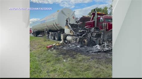 Thruway reopens after tractor trailer fire