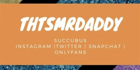 Thtsmrdaddy Onlyfans Leak