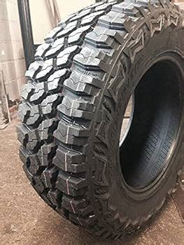 Aggressive Mud-Terrain On-/Off-Road Light Truck/SUV tire.* Open and tiered tread block elements* Available in 16" through 20" applications* Q-rating along with 10-ply rating* No Questions Asked, 25/365 Free Replacement Limited Protection Policy* Ensure maximum traction in extreme conditions <br>* To fit today's most popular trucks and SUVs <br>* Ensures the necessary load carrying capacity.. 