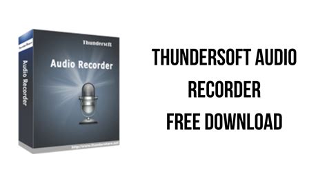 ThunderSoft Audio Recorder 10.0.0 With Crack Download 