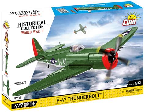 Thunderbolt P-47 - COBI 5737 - 475 Bricks - BRICKTANKS