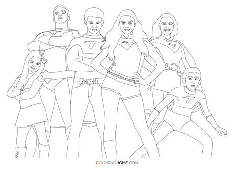 Thundermans Coloring Pages