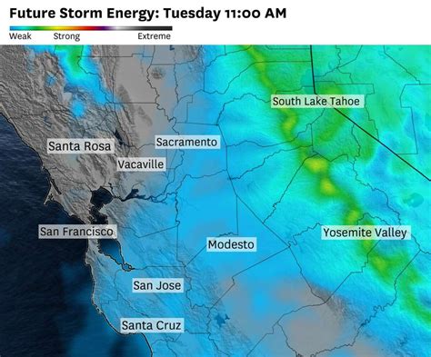 Thunderstorms, rain possible for Bay Area Monday into Tuesday