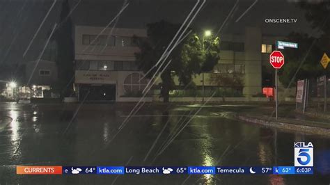Thunderstorms heading to Southern California, residents prepare for flooding