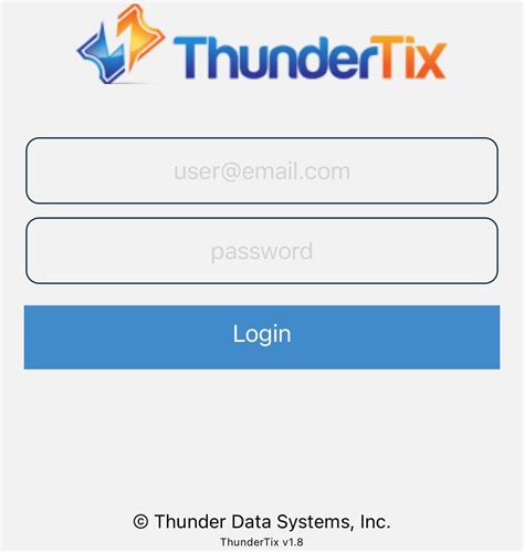 Thundertix login. ThunderTix - Login to Your Account. ThunderTix. Sign into your account. By logging in, you agree to the Terms and Conditions. Are you new to hosting events with ... 