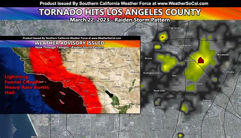 Thursday's tornado the 3rd to hit Los Angeles area in three months