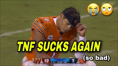 Thursday Night Football SUCKS AGAIN (SO BAD), a breakdown