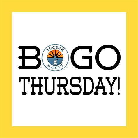 Thursday bogo. Apr 27, 2024 · Here are the best restaurant deals we know of for the upcoming week. Plan your meals out for the best day of the week for a discount. Invite a friend along for any twofer or BOGO deals, or bring an extra home to enjoy later. Learn about dollar menus and happy hour deals that can help you save on dining out every day. 