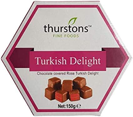 Thurstons Chocolate Covered Rose Turkish Delight