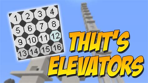 Thut’s Elevators Mod (1.19.2, 1.18.2) — Dynamic Elevators