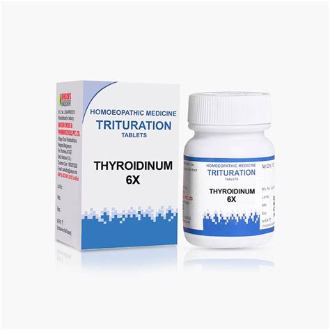 Thyroidinum 6x - DailyMed