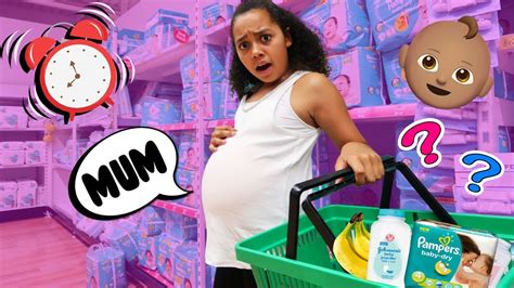 Tiana Wilson - 24 HOURS BEING PREGNANT!! *Challenge