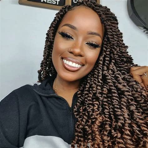 Buy Tiana Passion Twist Hair 20 Inch - 7 Packs T30 Ombre Brown Bob Hairstyle Crochet Braids, Handmade Pre-Twisted Pre-looped Synthetic Braiding Hair Extensions (20" T30, 7P) at Amazon. Customer reviews and photos may be available to help you make the right purchase decision!.