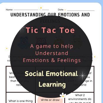 Tic Tac Toe Anxiety and Depression Association