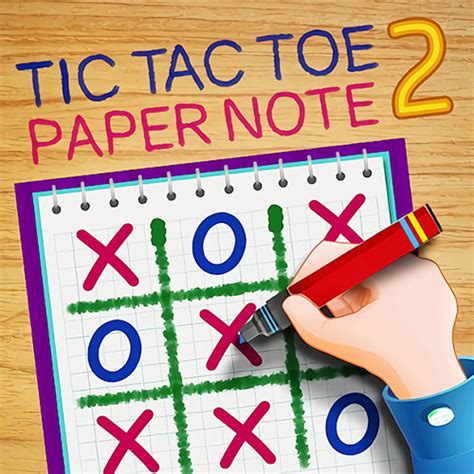 Tic Tac Toe Paper Note 2 Game Play on iPhone, Android and Windows