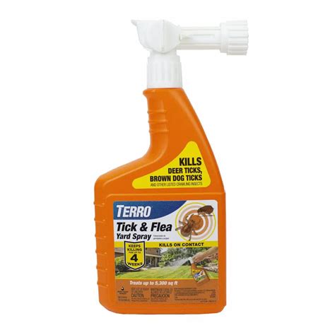 Tick spray for yard. Spray for ticks. You can spray areas in your yard with a pesticide that contains bifenthrin (the gold-standard chemical for tick control) yourself, but a licensed pest control pro will know ... 