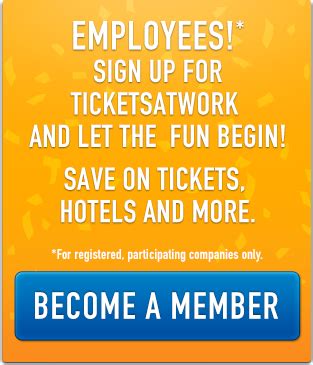 Ticket, Magic Access Membership and Hotel Offers to Employees …