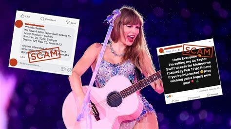 Ticket scam warning issued ahead of Taylor Swift concerts