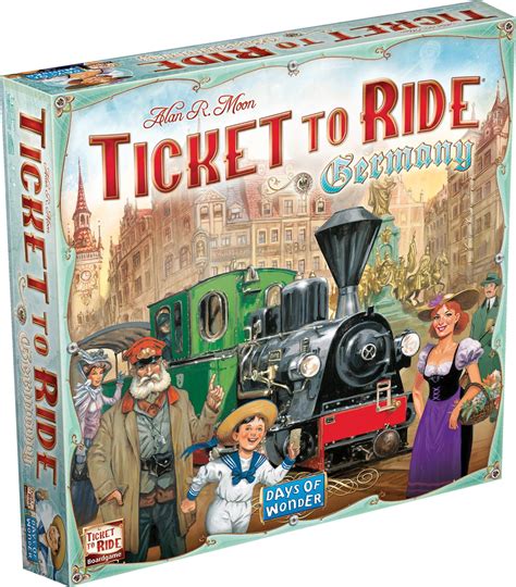 Ticket to Ride Germany Strategy Board Game