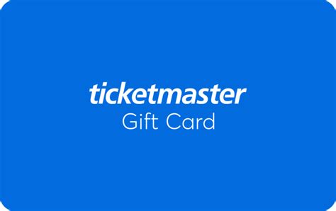 Ticketmaster Gift Certificates