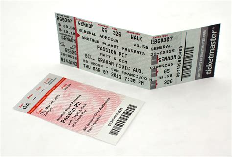 Ticketmaster Ticket Redesign on Behance