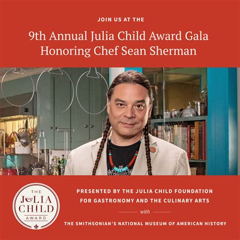 Tickets available for gala honoring chef Sean Sherman’s Julia Child award