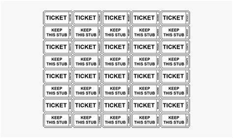 Tickets clipart printable, Tickets printable Transparent FREE for