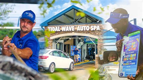 Tidal Wave Auto Spa, a conveyor car wash industry 