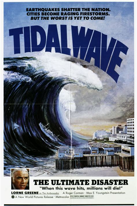 Tidal wave film. Knight has Carmen pose for him on a rock with the sea in the background. When she hears the bell buoy ringing, signalling a tidal wave, it's too late for her to get away. Matt happens along and ... 