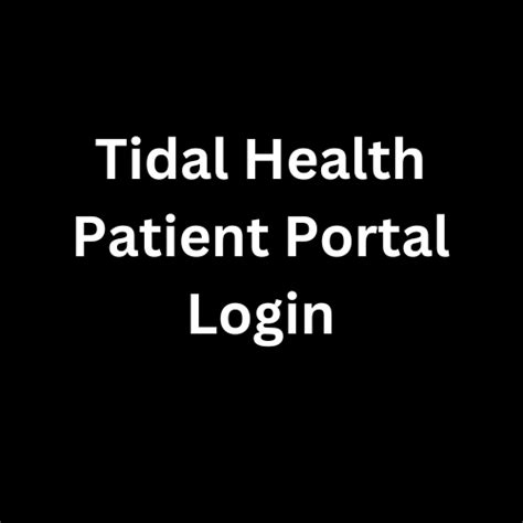 Login to your patient portal to see all of your health records and messages. Access My Records. Find Your TidalHealth Career. Learn about open positions at TidalHealth and start down the path to your new career today. Find A Career.