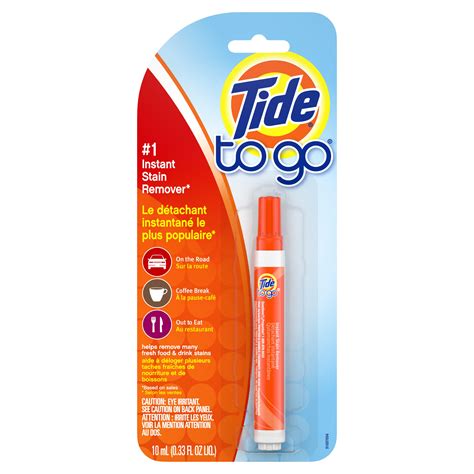 Tide to go. Works well on tomato juice, ketchup, BBQ sauce, grape juice, coffee, wine, tea, chocolate syrup. Portable -- no mess, nothing to throw away, nothing to … 