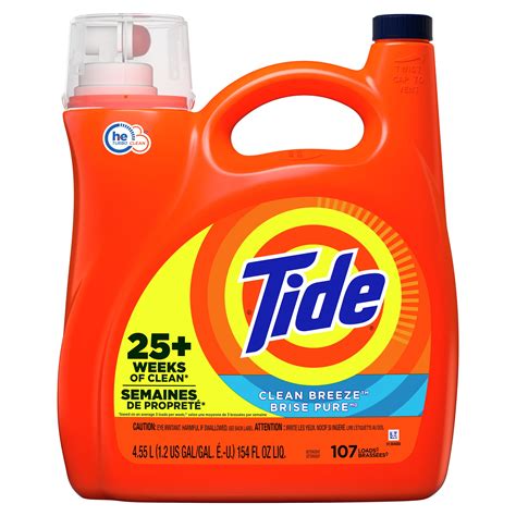 Tide washer cleaner. The high efficiency washing machine manufacturer strongly recommends using a tub cleaner, and Tide fills the bill, leaving a non-sweet scent of cleanliness. - Law, 2020 I use these religiously on my front loading high efficiency clothes washer. 