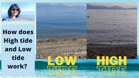 Tides in Santa Barbara Island. High tides and low tides