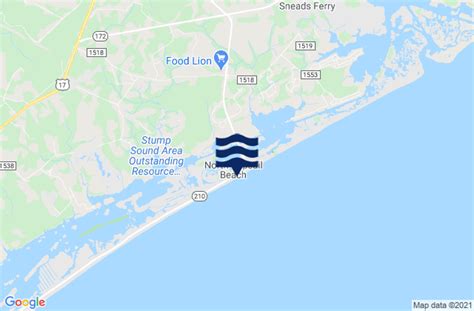 This is the wind, wave and weather forecast for North Topsail Beach in North Carolina, United States of America. Windfinder specializes in wind, waves, tides and weather reports & forecasts for wind related sports like kitesurfing, windsurfing, surfing, sailing, fishing or paragliding.