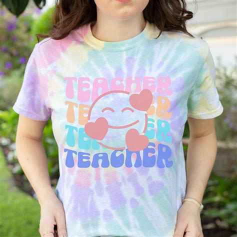 Tie Dye Teachers Shirts - Etsy